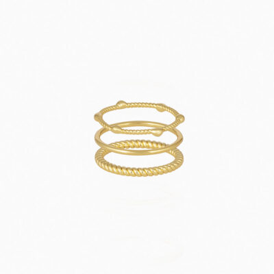 No Boundaries Ring (Set of 3)