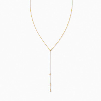 Soft Touch Lariat Necklace