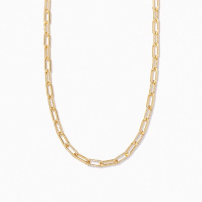 Flashing Lights Chain Necklace