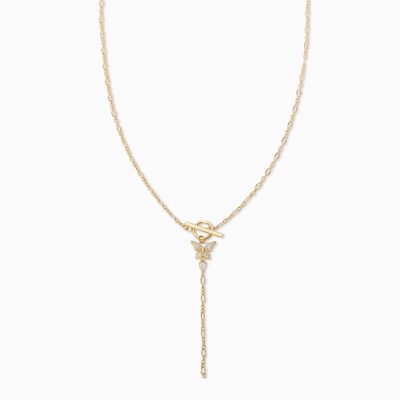 Butterfly Lariat Necklace