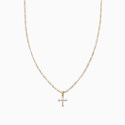 Cross and Chain Necklace