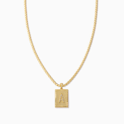 Letter Chain Necklace