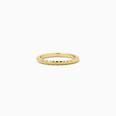 Textured Stud Ring