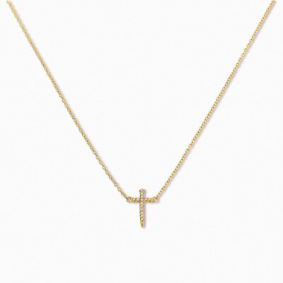 Simple Cross Necklace