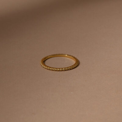 Rope Vermeil Ring