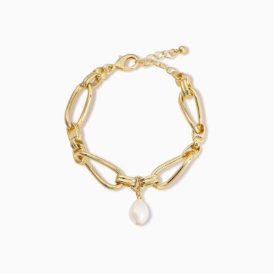 Chain Bracelet with Pearl